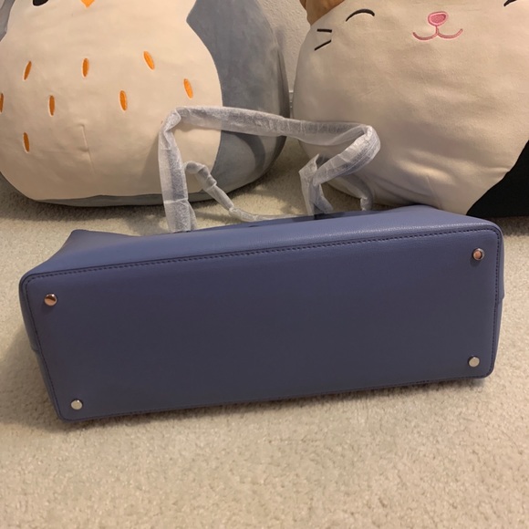 KATE SPADE ADEL LARGE TOTE SHOULDER BAG Bluebrycml - Picture 9 of 9